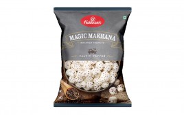 Haldiram's Magic Makhana Roasted Foxnuts Salt N' Pepper  Pack  40 grams